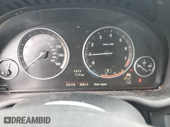 2013 BMW X3 xDrive28i with VIN 5UXWX9C50D0A14411, listed as a Copart auction lot 48169035 with 102,176 mi miles and Salvage Title. Bid and sale history available at carsss.com. Image 9.
