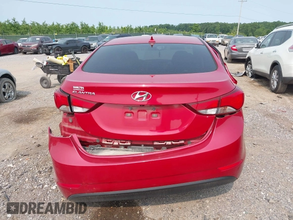 2016 Hyundai Elantra SE with VIN KMHDH4AE9GU545088, listed as a IAAI auction lot 42414150 with 74,924 mi miles and . Bid and sale history available at DreamBid. Image 16.
