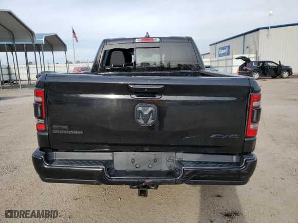 2020 Ram 1500 Big Horn with VIN 1C6RRFFG5LN268299, listed as a Copart auction lot 82467744 with 84,673 mi miles and Salvage Title. Bid and sale history available at carsss.com. Image 6.