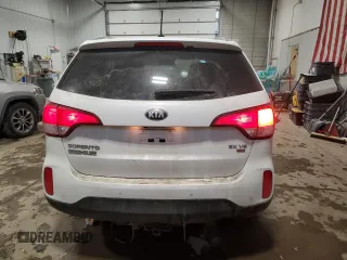 2014 Kia Sorento EX with VIN 5XYKUDA78EG472206, listed as a Copart auction lot 45191705 with 136,591 mi miles and Salvage Title. Bid and sale history available at carsss.com. Image 6.