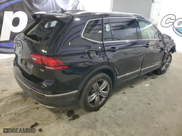 2018 Volkswagen Tiguan SEL Premium with VIN 3VV5B7AX7JM090655, listed as a Copart auction lot 86395734 with 100,465 mi miles and Clean Title. Bid and sale history available at carsss.com. Image 3.