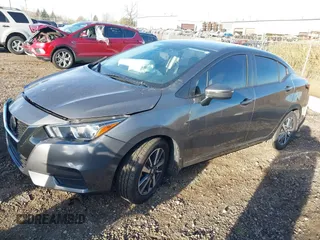 2021 Nissan Versa SV with VIN 3N1CN8EV1ML904341, listed as a IAAI auction lot 40850489 with 31,638 mi miles. Bid and sale history available at carsss.com. Image 2.