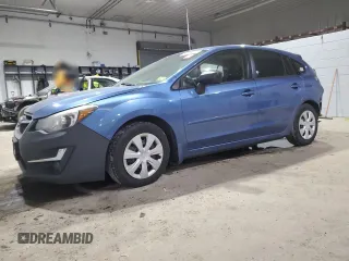 2016 Subaru Impreza 2.0i z VIN JF1GPAA65G9305489, wystawiony jako Copart lot #85538014 z przebiegiem 120 747 mil mil oraz Szkoda całkowita • Salvage title. Historia ofert i sprzedaży dostępna na DreamBid. Obrazek 1.