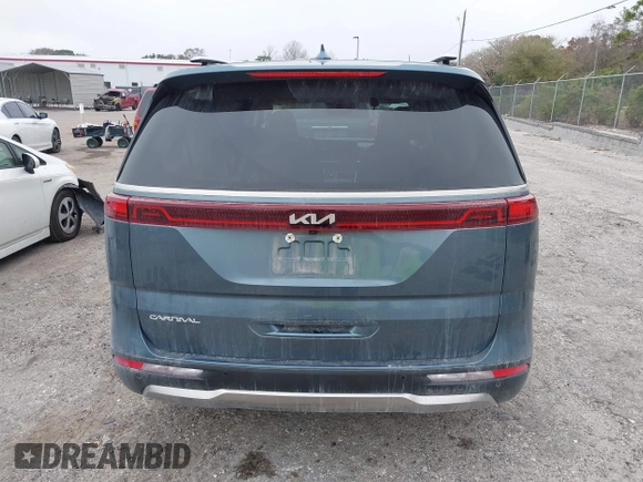 2023 Kia Carnival SX with VIN KNDNE5H32P6278375, listed as a IAAI auction lot 41503013 with 25,825 mi miles. Bid and sale history available at carsss.com. Image 17.