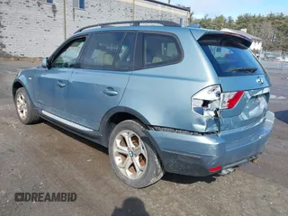 2009 BMW X3 xDrive30i with VIN WBXPC93449WJ25928, listed as a IAAI auction lot 41721787 with 102,570 mi miles. Bid and sale history available at carsss.com. Image 3.