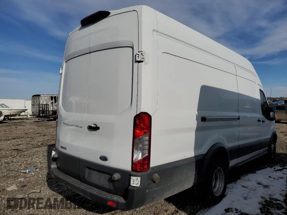 2018 Ford Transit with VIN 1FTBF4XV0JKA95293, listed as a Copart auction lot 42515315 with 198,291 mi miles and Salvage Title. Bid and sale history available at DreamBid. Image 3.
