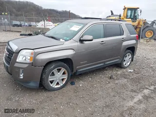 2011 GMC Terrain SLE-2 with VIN 2CTFLTE58B6452655, listed as a IAAI auction lot 41936508 with 159,570 mi miles. Bid and sale history available at carsss.com. Image 2.
