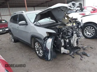 2020 Jeep Cherokee Latitude Plus with VIN 1C4PJLLB9LD514713, listed as a IAAI auction lot 41302261 with 93,654 mi miles. Bid and sale history available at carsss.com. Image 1.