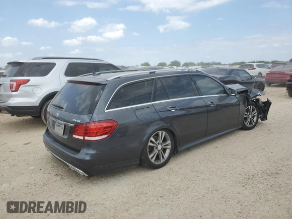 2014 Mercedes-Benz E 350 Luxury with VIN WDDHH8JB7EA799552, listed as a Copart auction lot 50810355 with Not Provided miles and Salvage Title. Bid and sale history available at DreamBid. Image 3.