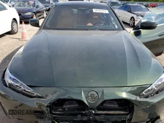 2024 BMW i4 xDrive40 with VIN WBY83FB09RFS98101, listed as a Copart auction lot 54345574 with 209 mi miles and Salvage Title. Bid and sale history available at carsss.com. Image 11.