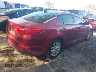 2015 Kia Optima EX with VIN 5XXGN4A70FG385182, listed as a IAAI auction lot 42005000 with 199,417 mi miles. Bid and sale history available at carsss.com. Image 4.