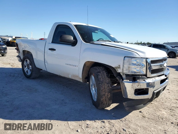 2008 Chevrolet Silverado 1500 Work Truck with VIN 1GCEC14088Z253894, listed as a Copart auction lot 81724804 with 100,025 mi miles and Salvage Title. Bid and sale history available at carsss.com. Image 4.