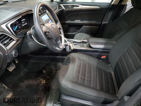 2020 Ford Fusion SE with VIN 3FA6P0HD2LR179956, listed as a Copart auction lot 53615335 with 42,043 mi miles and Salvage Title. Bid and sale history available at carsss.com. Image 7.