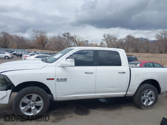 2018 Ram 1500 Big Horn with VIN 1C6RR7LM9JS354875, listed as a IAAI auction lot 41719756 with 105,121 mi miles. Bid and sale history available at carsss.com. Image 14.