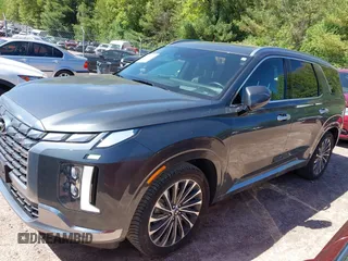 2023 Hyundai Palisade Calligraphy с VIN KM8R7DGE1PU502462, выставлен на аукционе IAAI как лот 42282103 с пробегом 69 487 миль миль и . История ставок и продаж доступна на DreamBid. Изображение 2.