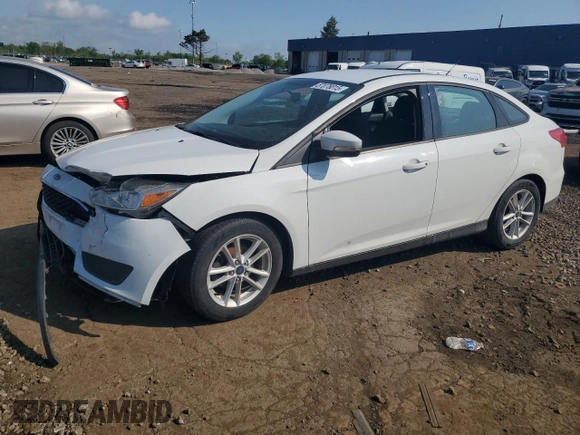 2017 Ford Focus SE with VIN 1FADP3F26HL313478, listed as a Copart auction lot 57078015 with 56,807 mi miles and Salvage title. Bid and sale history available at DreamBid. Image 1.