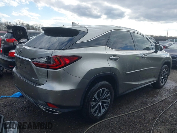 2022 Lexus RX with VIN 2T2HZMDA5NC326016, listed as a IAAI auction lot 40966492 with 22,633 mi miles. Bid and sale history available at carsss.com. Image 4.