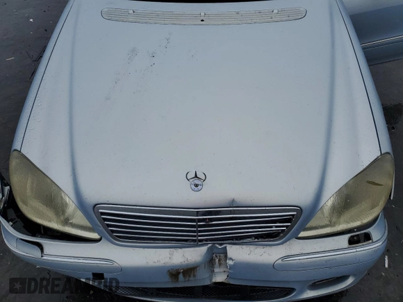 2000 Mercedes-Benz S-Class with VIN WDBNG75J4YA051291, listed as a Copart auction lot 71894364 with 0 mi miles and Salvage Title. Bid and sale history available at carsss.com. Image 13.