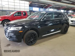 2019 Audi Q5 Premium Plus z VIN WA1BNAFYXK2059734, wystawiony jako Copart lot #56312895 z przebiegiem 68 296 mil mil oraz Czysty tytuł • Clean title. Historia ofert i sprzedaży dostępna na DreamBid. Obrazek 1.