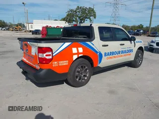 2024 Ford Maverick XLT with VIN 3FTTW8H3XRRB14562, listed as a IAAI auction lot 41235279 with 5,613 mi miles and . Bid and sale history available at DreamBid. Image 4.