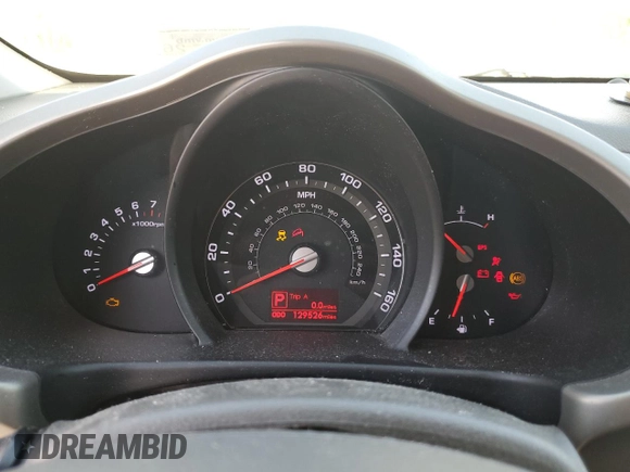 2012 Kia Sportage LX with VIN KNDPBCA21C7233424, listed as a Copart auction lot 61829465 with 129,526 mi miles and Salvage title. Bid and sale history available at DreamBid. Image 9.
