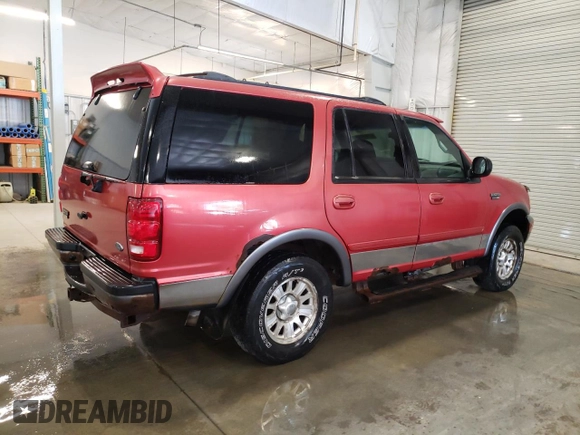2000 Ford Expedition XLT with VIN 1FMPU16L9YLC41202, listed as a Copart auction lot 67102645 with Not provided miles and Clean title. Bid and sale history available at DreamBid. Image 3.