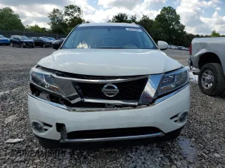 2015 Nissan Pathfinder S z VIN 5N1AR2MN1FC698309, wystawiony jako Copart lot #57612505 z przebiegiem 109 678 mil mil oraz Szkoda całkowita • Salvage title. Historia ofert i sprzedaży dostępna na DreamBid. Obrazek 5.