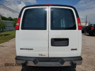2019 GMC Savana Cargo z VIN 1GTW7AFGXK1216533, wystawiony jako Copart lot #58608405 z przebiegiem 222 344 mil mil oraz Szkody całkowita. Historia ofert i sprzedaży dostępna na DreamBid. Obrazek 6.
