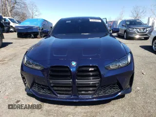 2022 BMW M3 with VIN WBS53AY08NFM32792, listed as a Copart auction lot 51468675 with 26,040 mi miles and Salvage Title. Bid and sale history available at carsss.com. Image 5.