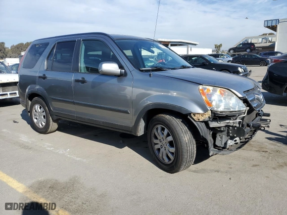 2006 Honda CR-V EX with VIN JHLRD78816C025871, listed as a Copart auction lot 42402355 with 131,110 mi miles and Salvage Title. Bid and sale history available at carsss.com. Image 4.