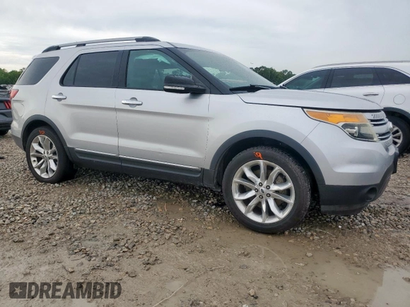2014 Ford Explorer XLT with VIN 1FM5K7D83EGB00242, listed as a Copart auction lot 60711375 with 159,957 mi miles and Salvage title. Bid and sale history available at DreamBid. Image 4.