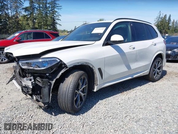 2020 BMW X5 xDrive40i with VIN 5UXCR6C09L9B81215, listed as a IAAI auction lot 42019248 with 46,357 mi miles and . Bid and sale history available at DreamBid. Image 2.