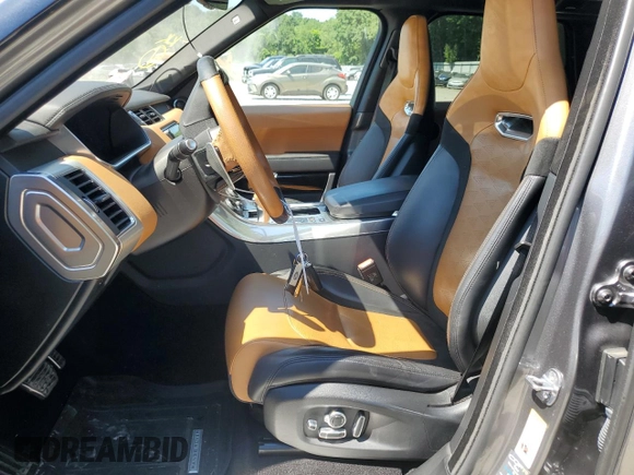 2018 Land Rover Range Rover Sport SVR with VIN SALWZ2SE9JA188901, listed as a Copart auction lot 60599224 with 67,573 mi miles and Clean Title. Bid and sale history available at carsss.com. Image 7.