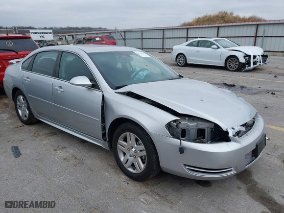 2012 Chevrolet Impala LT Fleet with VIN 2G1WG5E30C1273575, listed as a IAAI auction lot 40945644 with 85,136 mi miles. Bid and sale history available at carsss.com. Image 1.