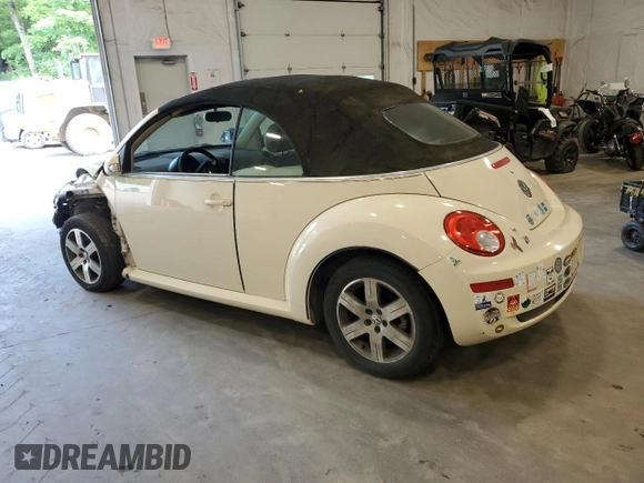 2006 Volkswagen Beetle with VIN 3VWRG31Y56M322614, listed as a Copart auction lot 60537135 with 85,018 mi miles and Salvage title. Bid and sale history available at DreamBid. Image 2.