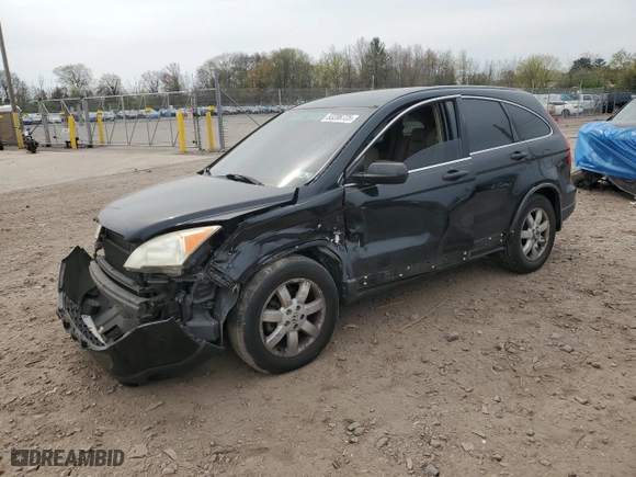 2007 Honda CR-V LX with VIN JHLRE48367C051318, listed as a Copart auction lot 53208725 with 128,545 mi miles and Salvage Title. Bid and sale history available at carsss.com. Image 1.