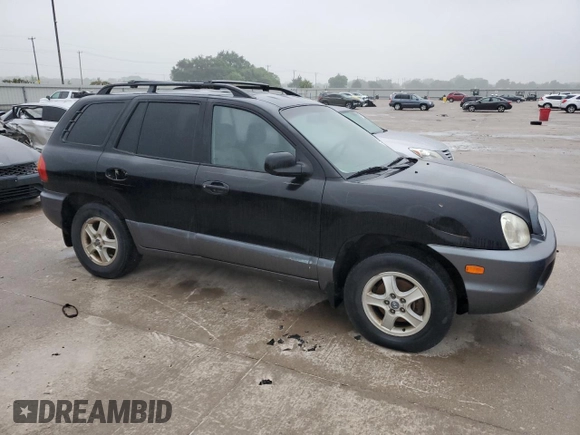 2003 Hyundai Santa Fe GLS with VIN KM8SC73D73U346238, listed as a Copart auction lot 54145655 with 189,988 mi miles and Clean Title. Bid and sale history available at carsss.com. Image 4.