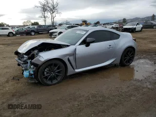 2023 Toyota GR86 Premium with VIN JF1ZNBF11P8757835, listed as a Copart auction lot 87493964 with 5,906 mi miles and Salvage Title. Bid and sale history available at carsss.com. Image 1.