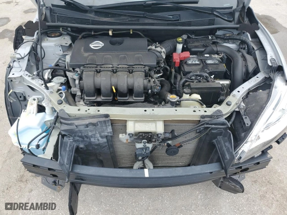2014 Nissan Sentra S with VIN 3N1AB7AP3EL696658, listed as a Copart auction lot 88230995 with 44,255 mi miles and Non Repairable. Bid and sale history available at carsss.com. Image 11.