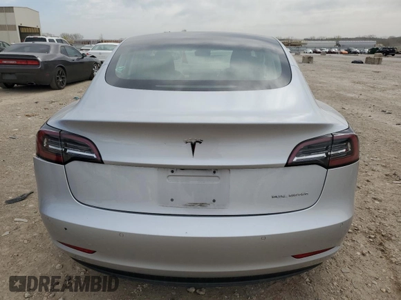 2018 Tesla Model 3 Long Range Battery with VIN 5YJ3E1EB5JF087606, listed as a Copart auction lot 52298485 with 73,242 mi miles and Salvage Title. Bid and sale history available at DreamBid. Image 6.
