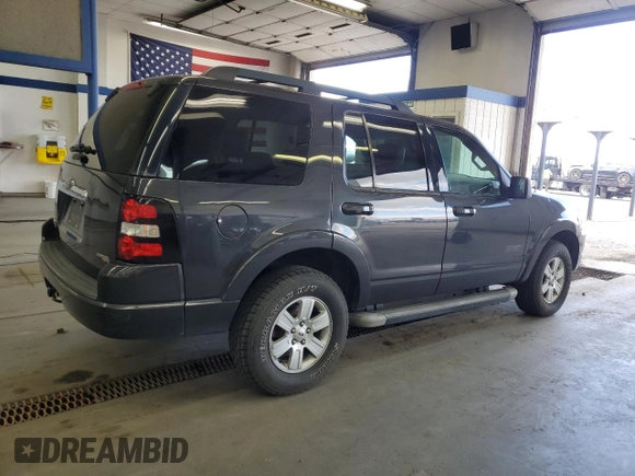 2007 Ford Explorer XLT with VIN 1FMEU73E17UB55732, listed as a Copart auction lot 56995235 with 163,847 mi miles and Clean title. Bid and sale history available at DreamBid. Image 3.