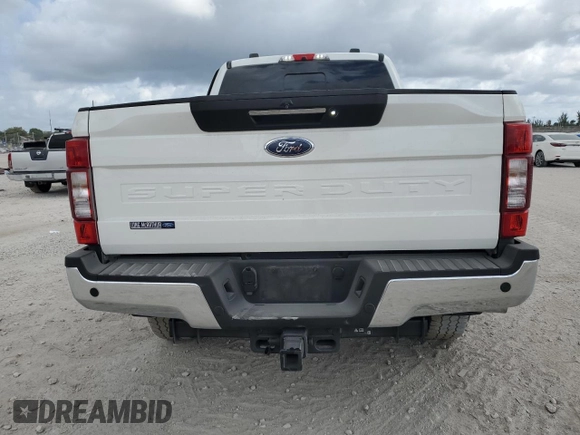 2022 Ford F-350 XL with VIN 1FT8W3BT7NEE11027, listed as a Copart auction lot 54505945 with 77,997 mi miles and Salvage title. Bid and sale history available at DreamBid. Image 6.