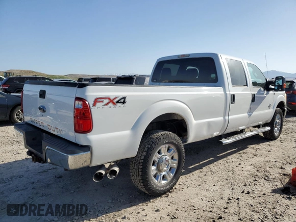 2015 Ford F-350 Platinum with VIN 1FT8W3BT1FEB69255, listed as a Copart auction lot 54107025 with 185,875 mi miles and Clean Title. Bid and sale history available at DreamBid. Image 3.