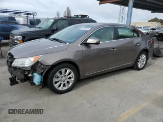 2012 Buick LaCrosse Convenience with VIN 1G4GB5E39CF148203, listed as a Copart auction lot 42764525 with 65,290 mi miles and Salvage Title. Bid and sale history available at DreamBid. Image 1.