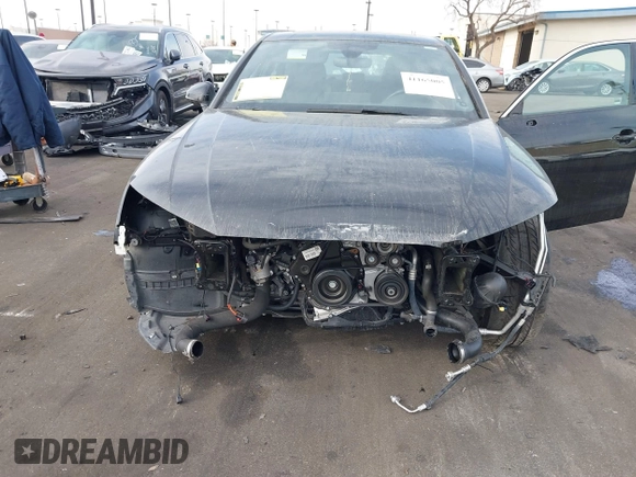2021 Audi A4 S line Premium with VIN WAUDAAF44MA054560, listed as a IAAI auction lot 41165005 with 31,548 mi miles and . Bid and sale history available at DreamBid. Image 6.