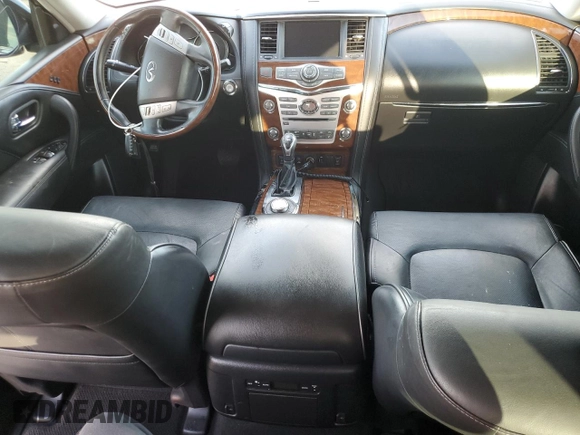 2019 Infiniti QX80 LUXE with VIN JN8AZ2NE1K9236198, listed as a Copart auction lot 73667024 with 0 mi miles and Non Repairable. Bid and sale history available at carsss.com. Image 8.