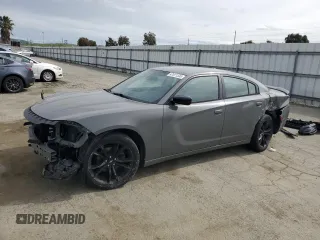 2018 Dodge Charger SXT with VIN 2C3CDXBG6JH114431, listed as a Copart auction lot 47411535 with 50,201 mi miles and Salvage Title. Bid and sale history available at DreamBid. Image 1.