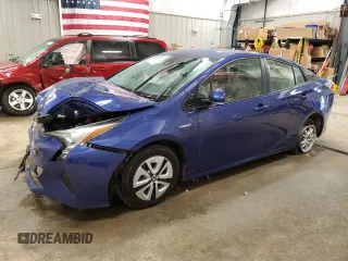 2017 Toyota Prius Two z VIN JTDKBRFU1H3580502, wystawiony jako Copart lot #56068215 z przebiegiem Nie podano mil oraz Szkoda całkowita • Salvage title. Historia ofert i sprzedaży dostępna na DreamBid. Obrazek 1.