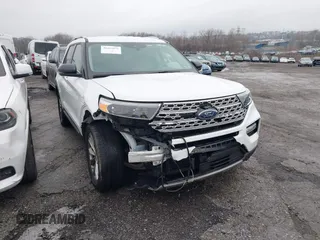 2021 Ford Explorer Limited with VIN 1FMSK8FH7MGB06002, listed as a IAAI auction lot 41452075 with 79,105 mi miles. Bid and sale history available at carsss.com. Image 1.