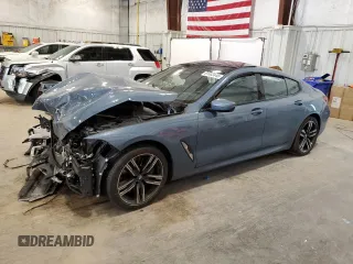 2020 BMW 8 Series 840i with VIN WBAGV4C0XLCE42175, listed as a Copart auction lot 61633445 with Not provided miles and Non repairable. Bid and sale history available at DreamBid. Image 1.